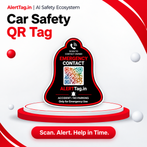 Car/Life Safety QR Sticker